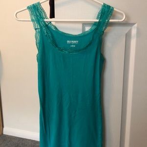 Old Navy Lace Trim Tank Top
